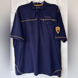 Coogi Men’s Polo Shirt Arm Patch Size XXL